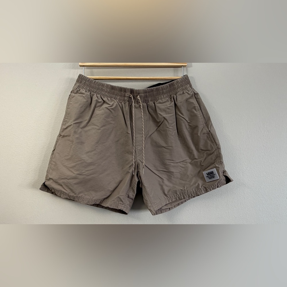 Vans Taupe Relaxed Fit Shorts
